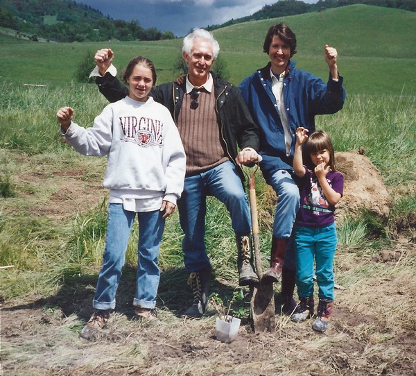 Abacela's First Vine Planting