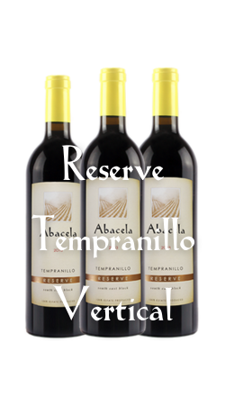 Reserve Tempranillo Vertical